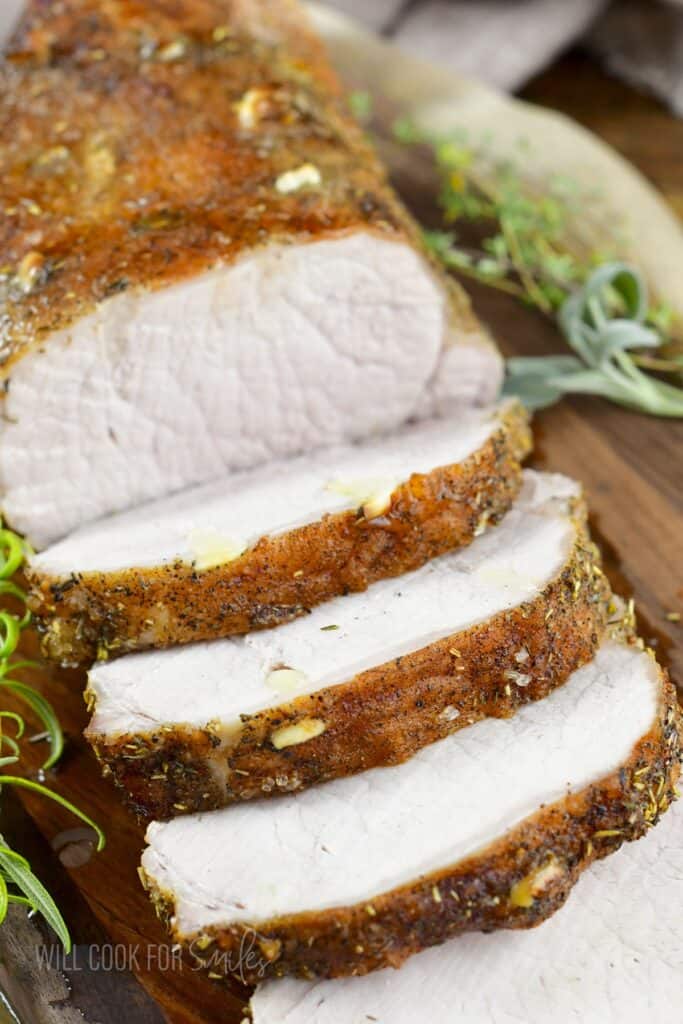 Garlic Pork Loin - Will Cook For Smiles