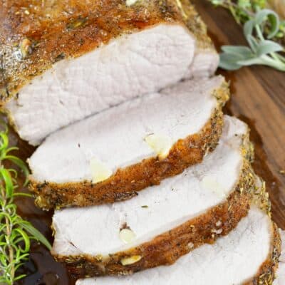 Garlic Pork Loin - Will Cook For Smiles