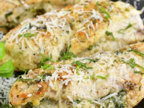 Parmesan and Herb Stuffed Chicken