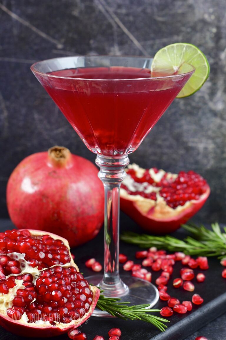 Pomegranate Martini - Will Cook For Smiles