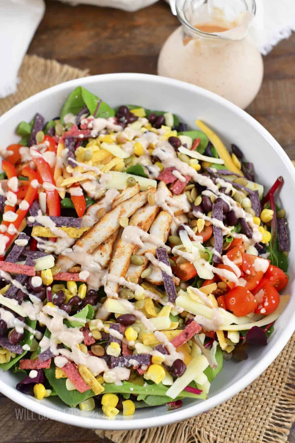 Spicy Southwest Salad - Will Cook For Smiles