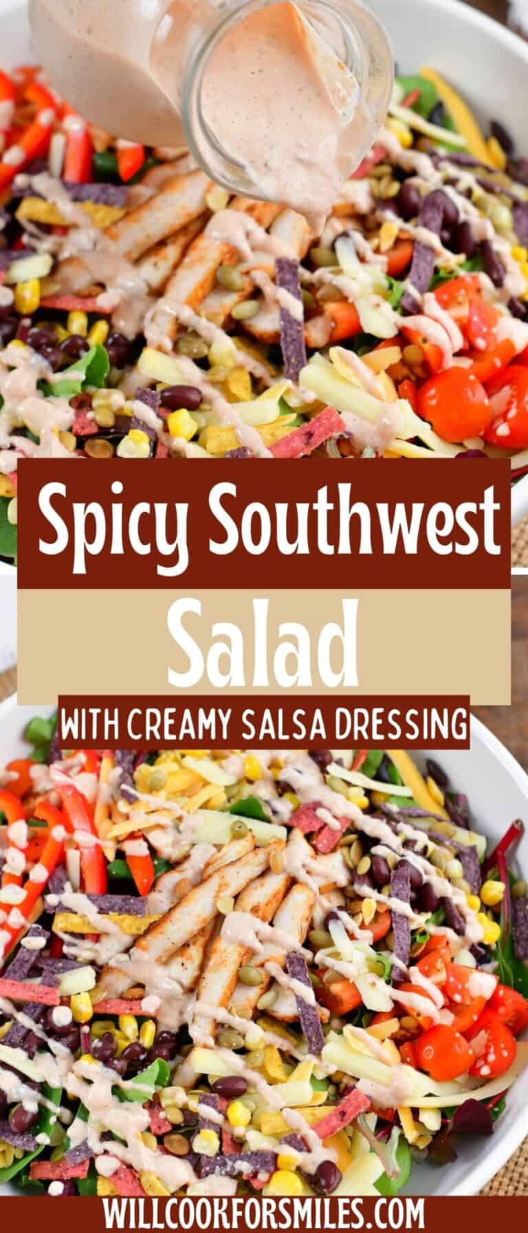 Spicy Southwest Salad - Will Cook For Smiles