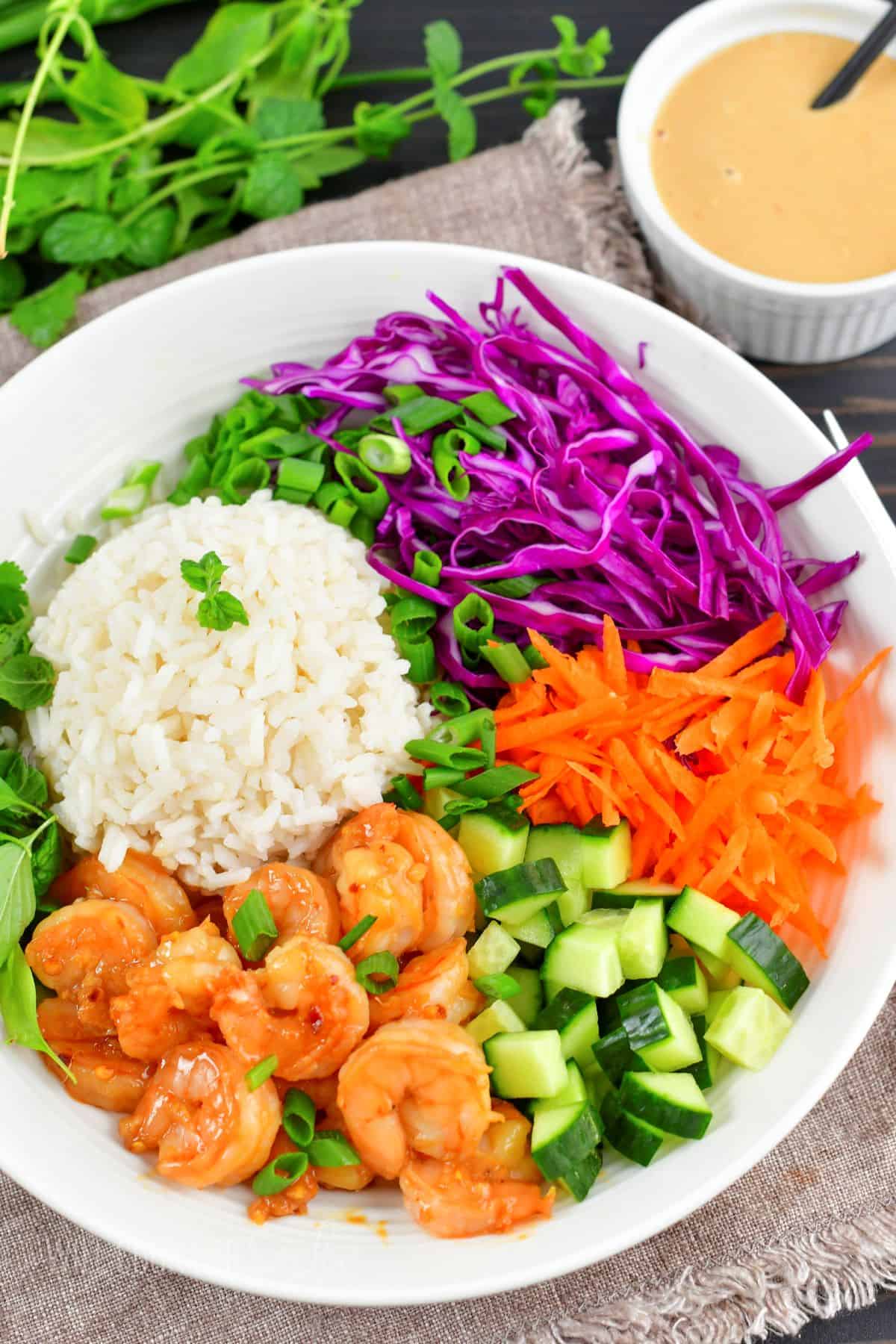 Spring Roll Rice Bowl - Will Cook For Smiles