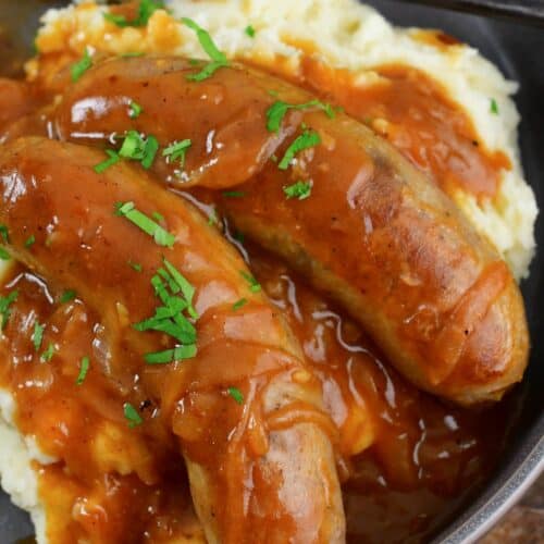 Bangers and Mash - Will Cook For Smiles