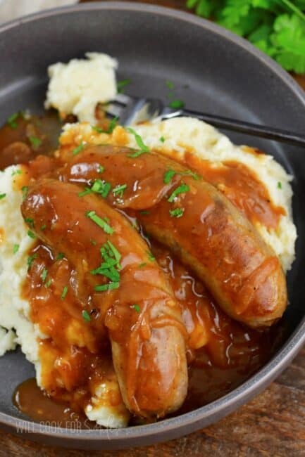 Bangers and Mash - Will Cook For Smiles