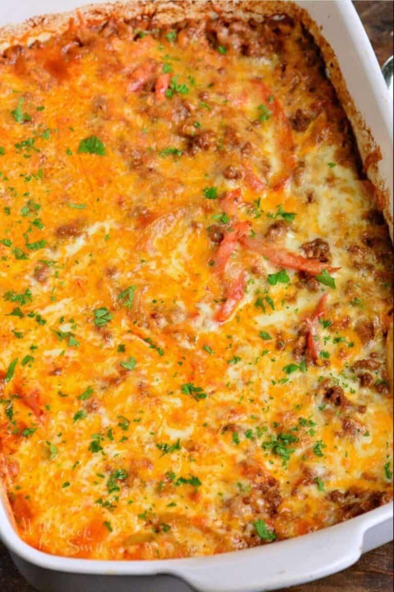 Beef Enchilada Casserole - Will Cook For Smiles