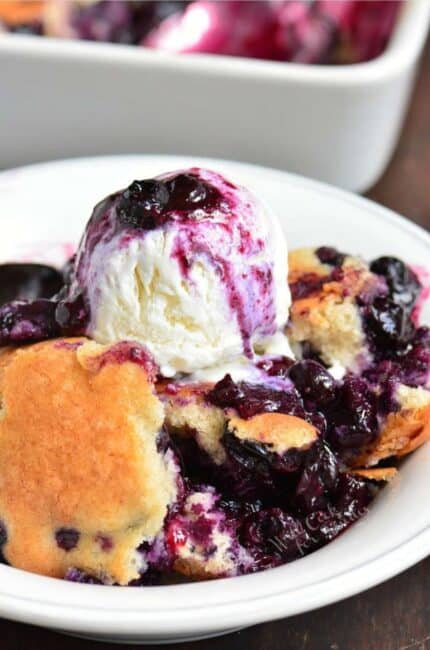 Blueberry Cobbler - Will Cook For Smiles