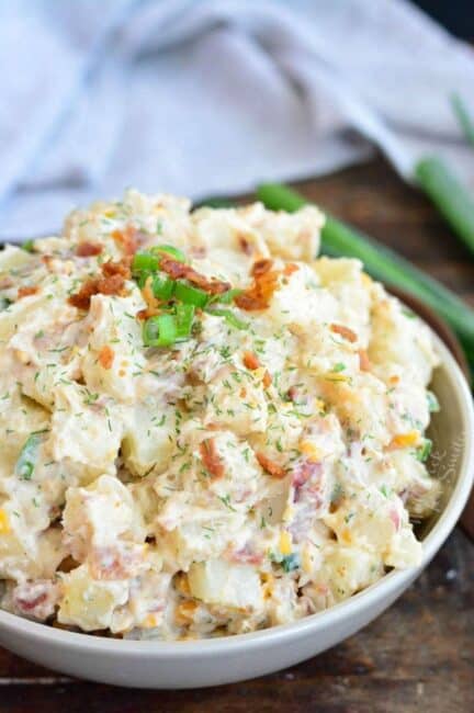 Loaded Baked Potato Salad - Tastes Just Like Baked Potato!