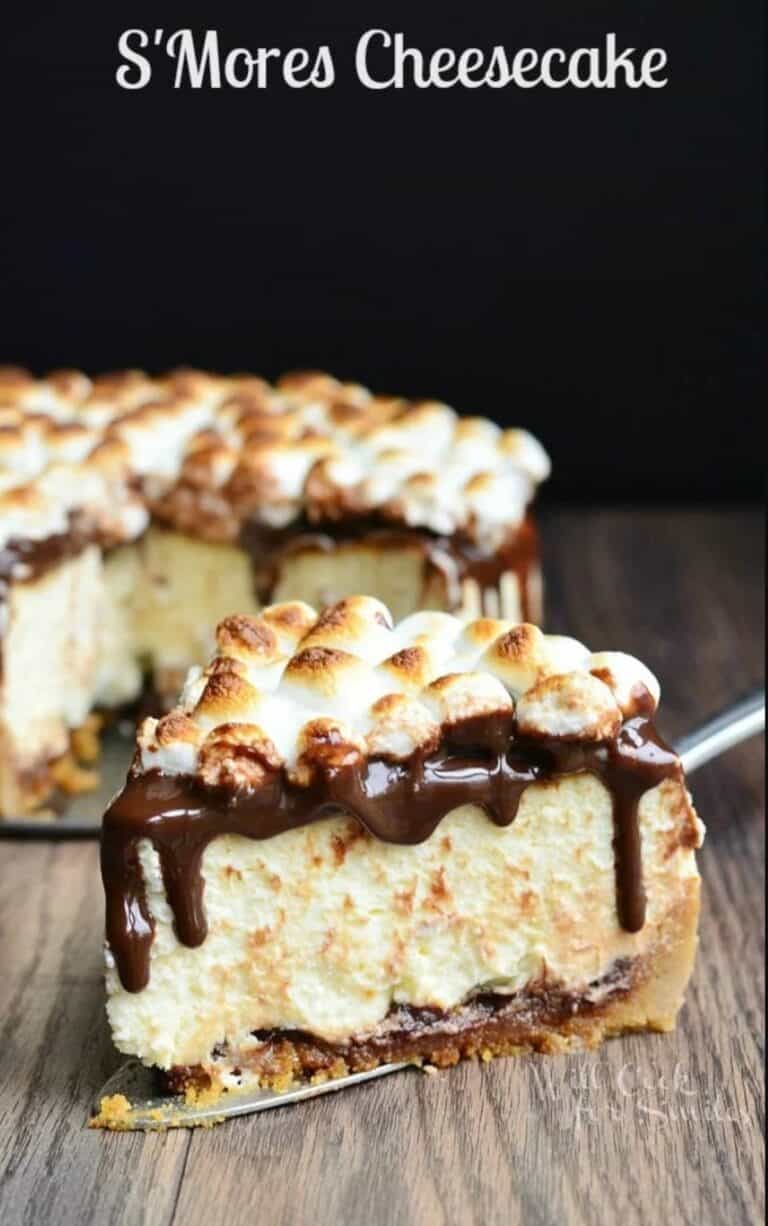 S'mores Cheesecake - Will Cook For Smiles