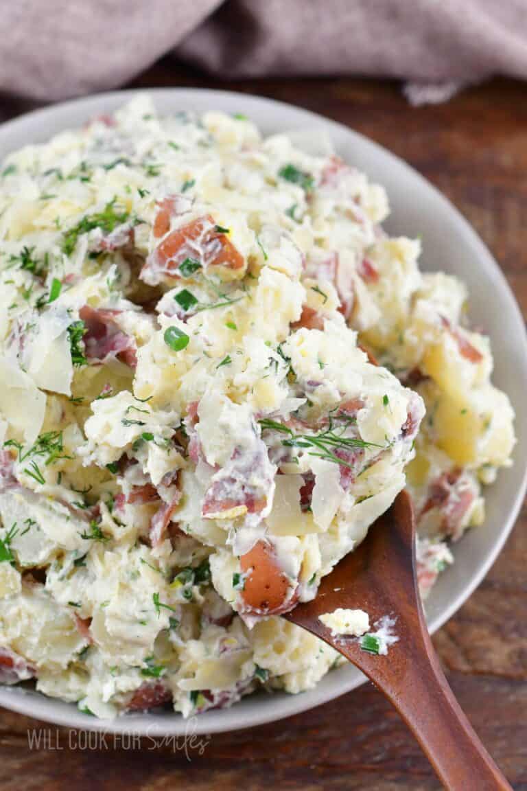 Parmesan Dill Potato Salad - Will Cook For Smiles