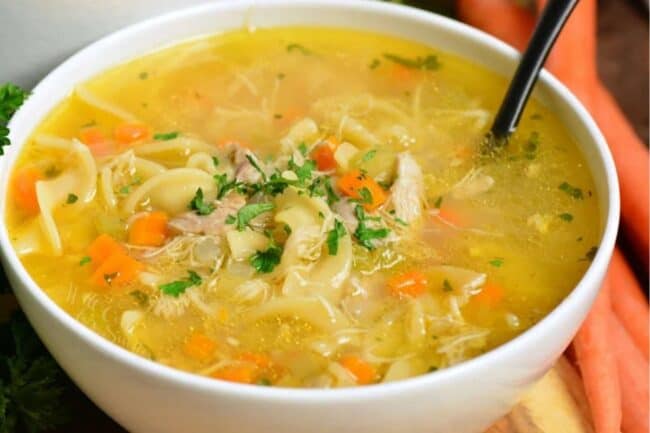 Homemade Chicken Noodle Soup - Will Cook For Smiles