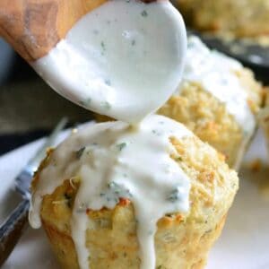 Garlic Parmesan Chicken Meatloaves - Will Cook For Smiles