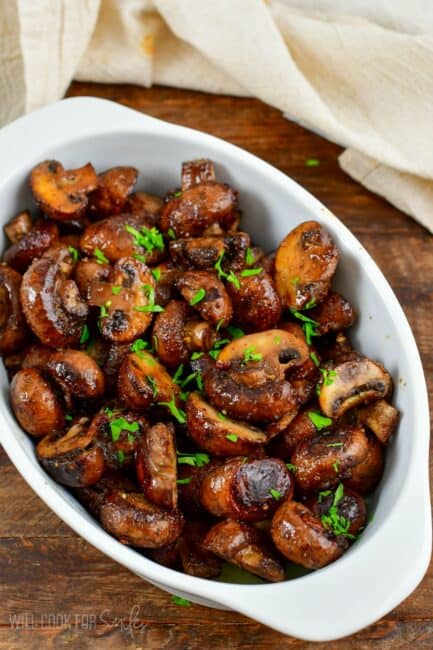 Roasted Mushrooms - Will Cook For Smiles