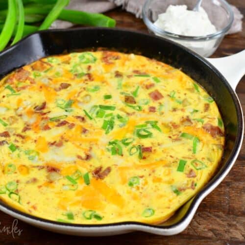 Loaded Baked Potato Breakfast Skillet - Will Cook For Smiles