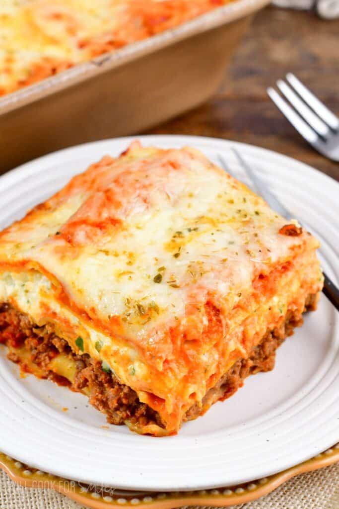 Homemade Lasagna Recipe - Will Cook For Smiles