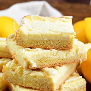 Lemon Cheesecake Cookie Bars - Will Cook For Smiles