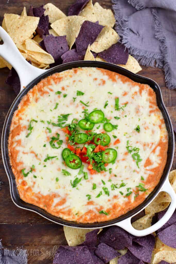 Ultimate Refried Bean Dip - Will Cook For Smiles