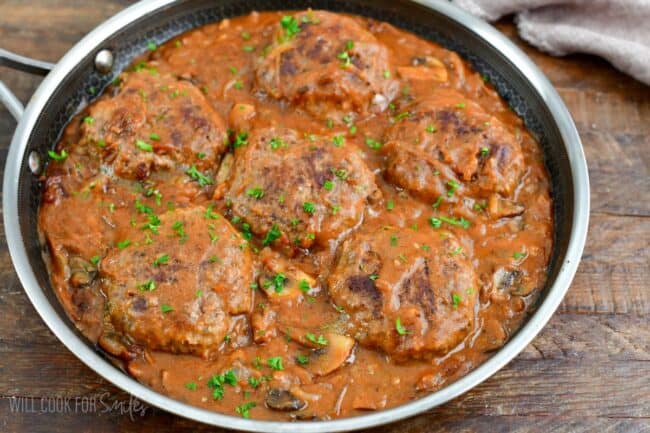 Salisbury Steak - Will Cook For Smiles