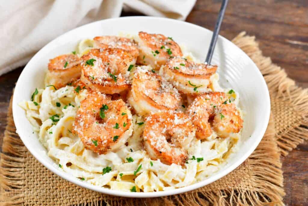 Shrimp Alfredo - Will Cook For Smiles