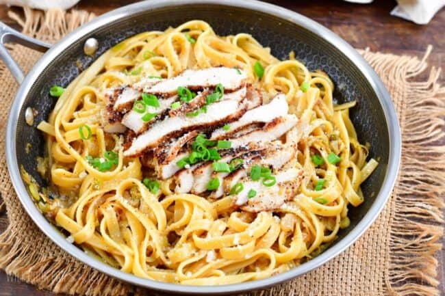 Lemon Pepper Chicken Pasta - Will Cook For Smiles